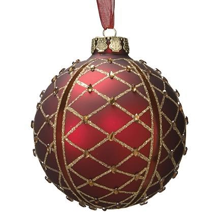 Get White and Silver Glitter Harlequin Rhinestone Christmas Ornament in MI  at English Gardens Nurseries  Serving Clinton Township, Dearborn Heights,  Eastpointe, Royal Oak, West Bloomfield, and the Plymouth - Ann Arbor