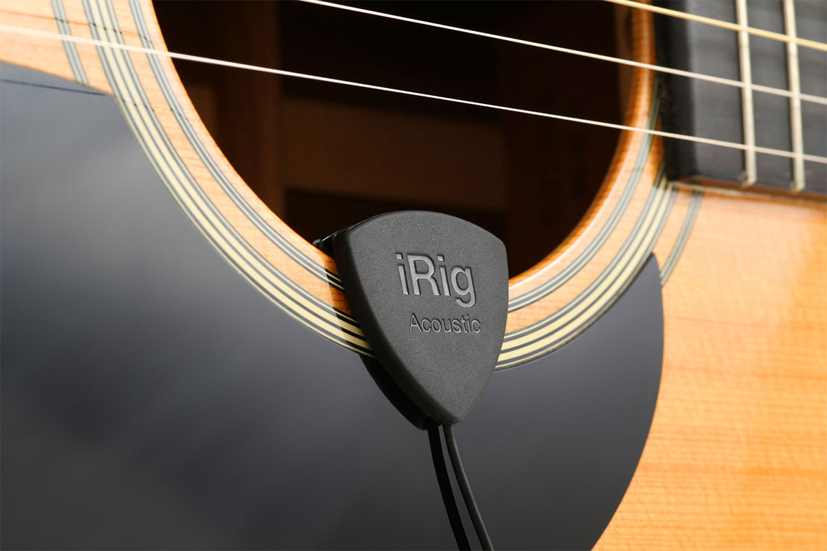 The World’s First Acoustic Guitar Mobile Microphone - iRig