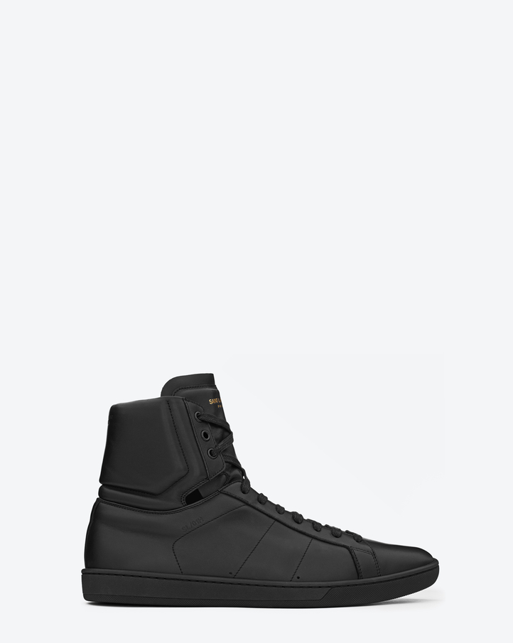 SL/01H Court Classic High Top Sneakers by Saint Laurent - Accessories