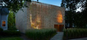 modern brick house design facade bs 300x140 - Thayer Brick House