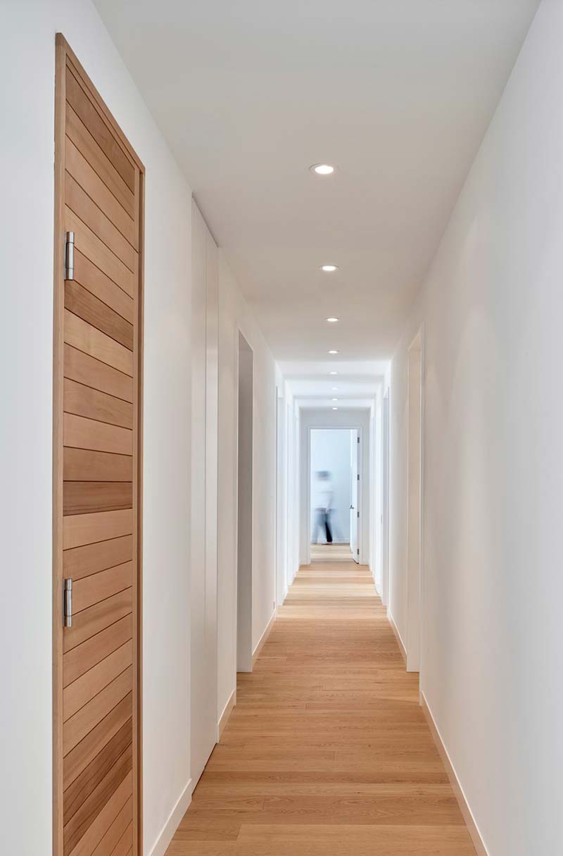 modern chalet design hallway - Alta Chalet