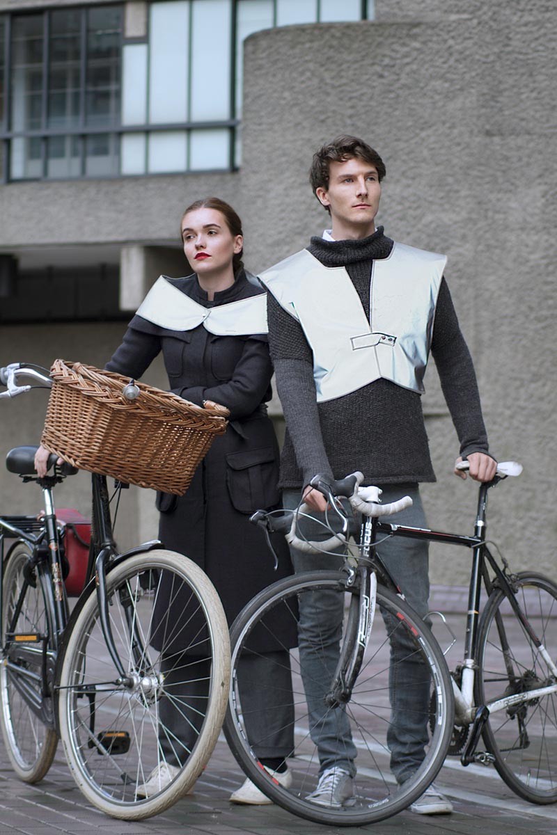reflective cycling gear