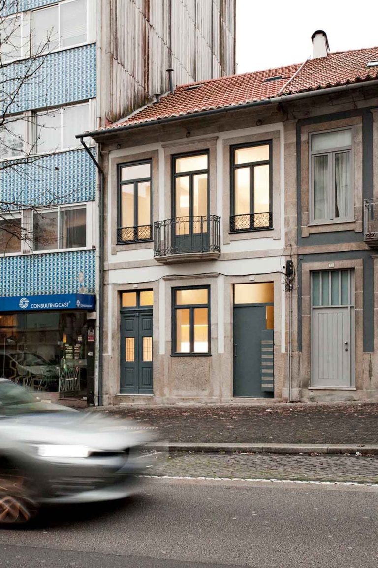 Old Building Transformed Into Small Studio Apartments In Porto, Portugal